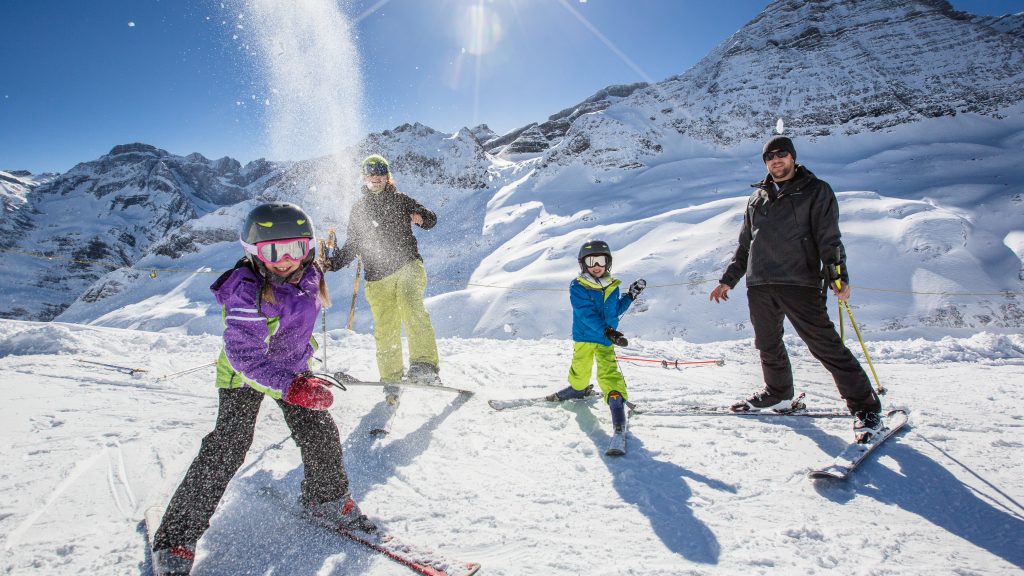 Sortie ski en famille